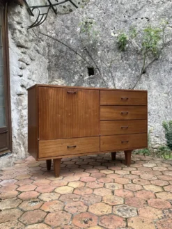 Enfilade vintage années 50/60 - meuble bar secrétaire