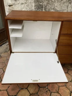 Enfilade vintage années 50/60 - meuble bar secrétaire
