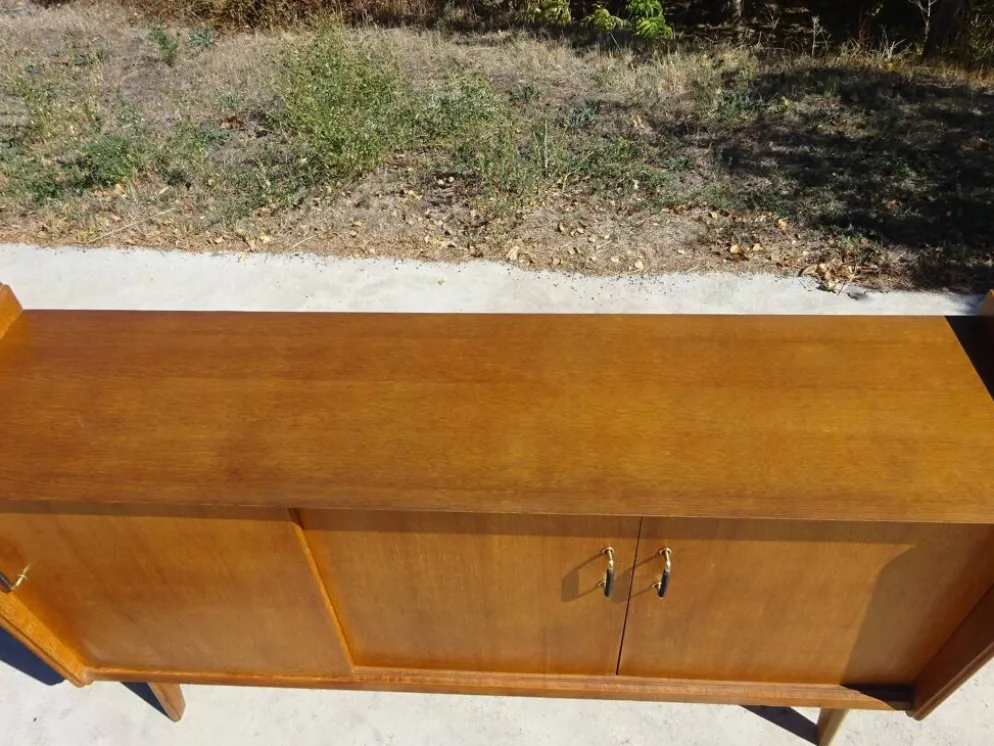 Enfilade vintage aux pieds compas par SAM