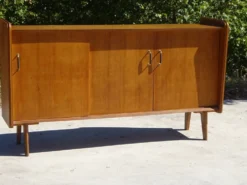 Enfilade vintage aux pieds compas par SAM