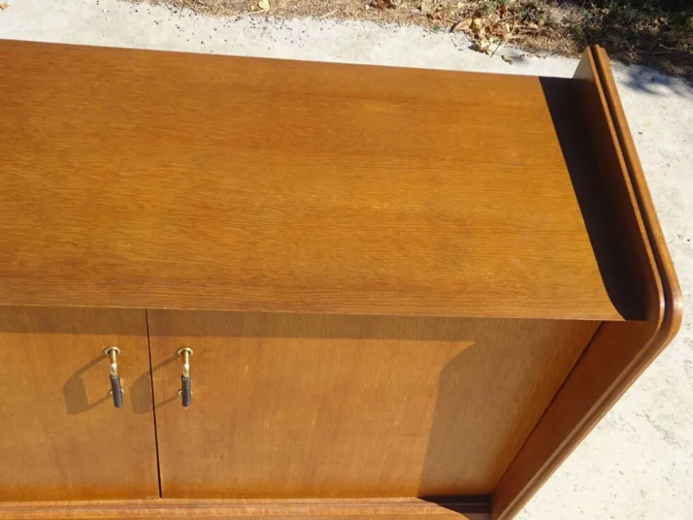 Enfilade vintage aux pieds compas par SAM