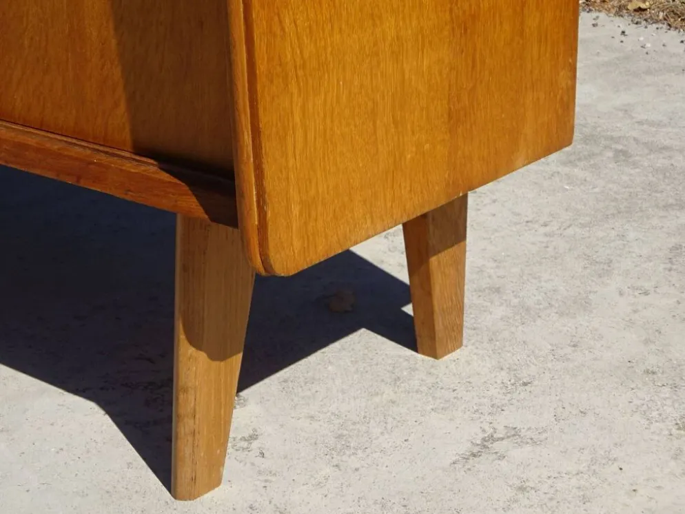 Enfilade vintage aux pieds compas par SAM