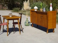 Enfilade vintage aux pieds compas par SAM