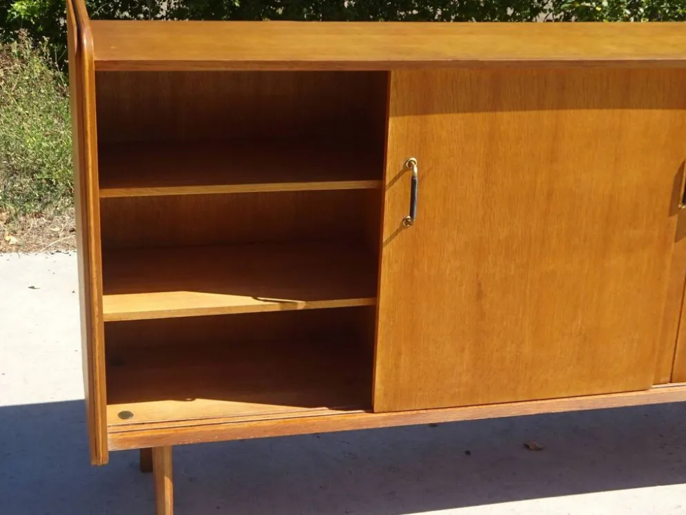 Enfilade vintage aux pieds compas par SAM