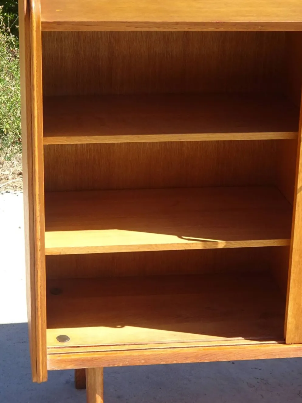 Enfilade vintage aux pieds compas par SAM