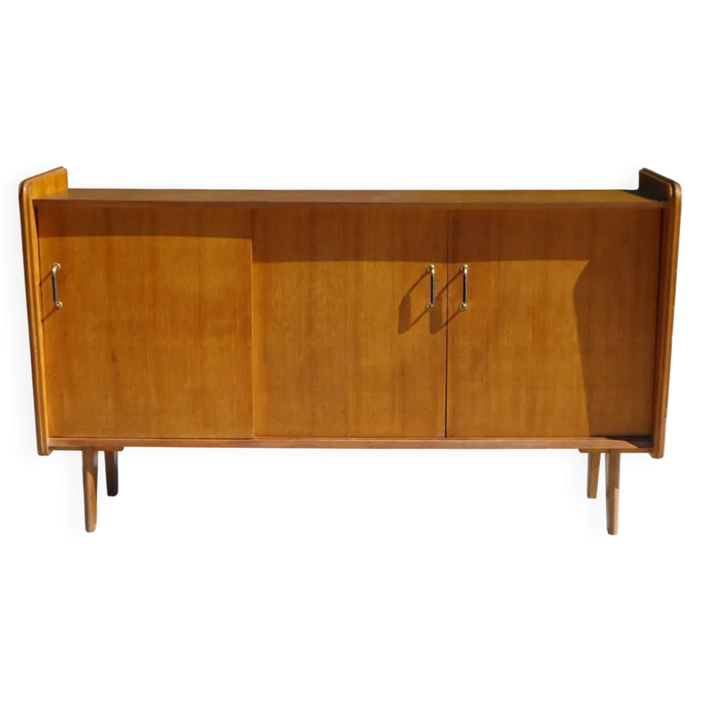 Enfilade vintage aux pieds compas par SAM