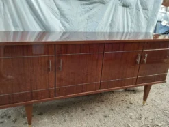 Enfilade Vintage d'Exception en Acajou « Cancale » – SRM – 1962