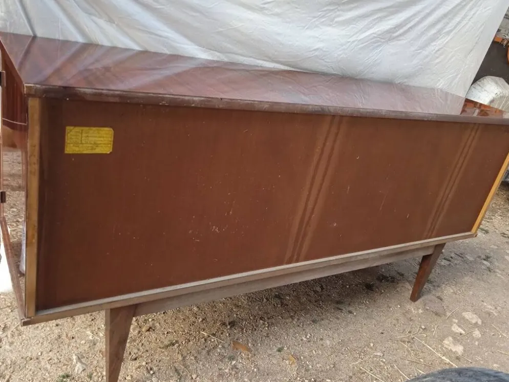 Enfilade Vintage d'Exception en Acajou « Cancale » – SRM – 1962