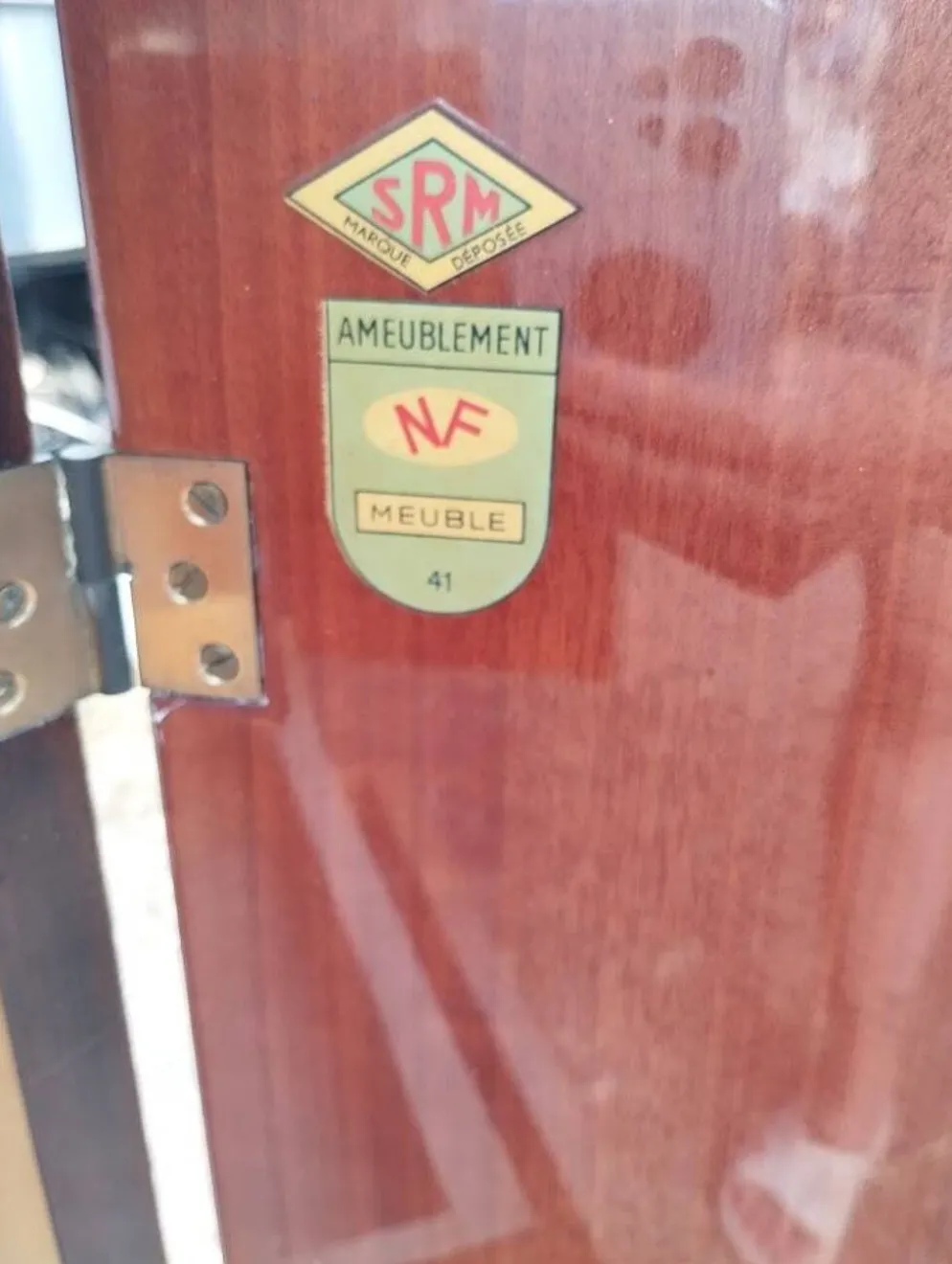 Enfilade Vintage d'Exception en Acajou « Cancale » – SRM – 1962