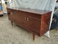 Enfilade Vintage d'Exception en Acajou « Cancale » – SRM – 1962