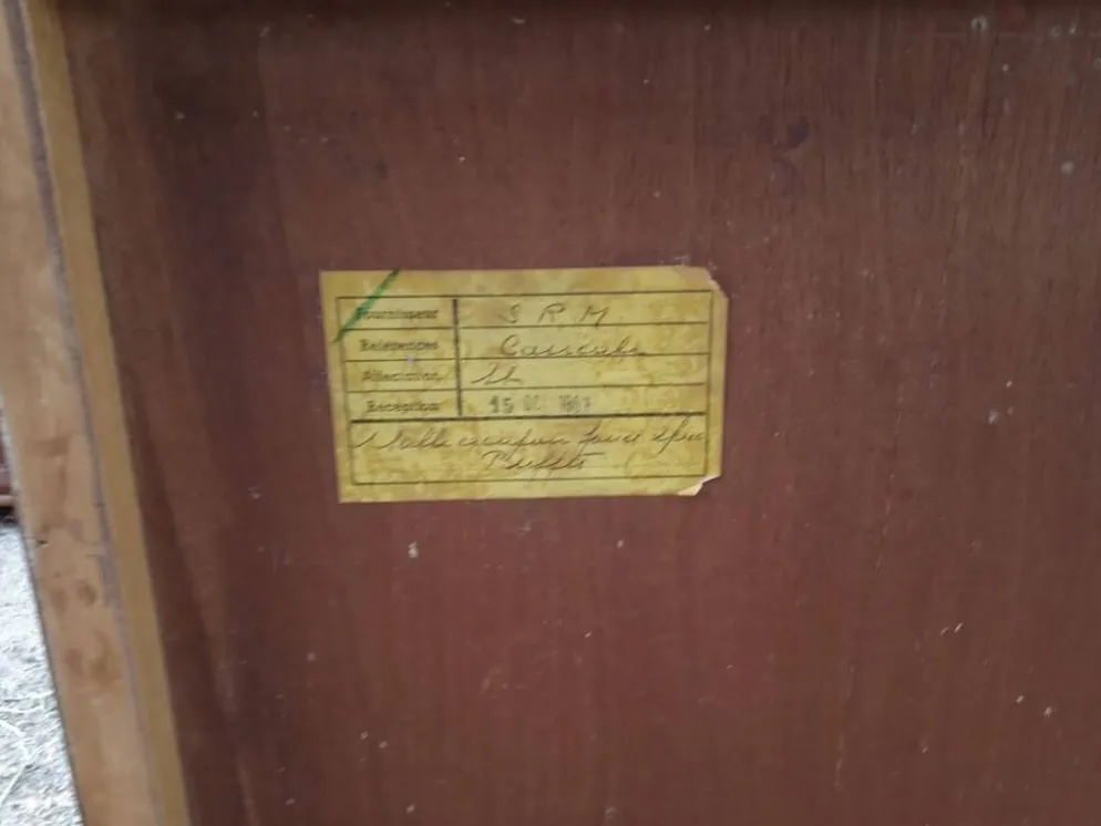 Enfilade Vintage d'Exception en Acajou « Cancale » – SRM – 1962