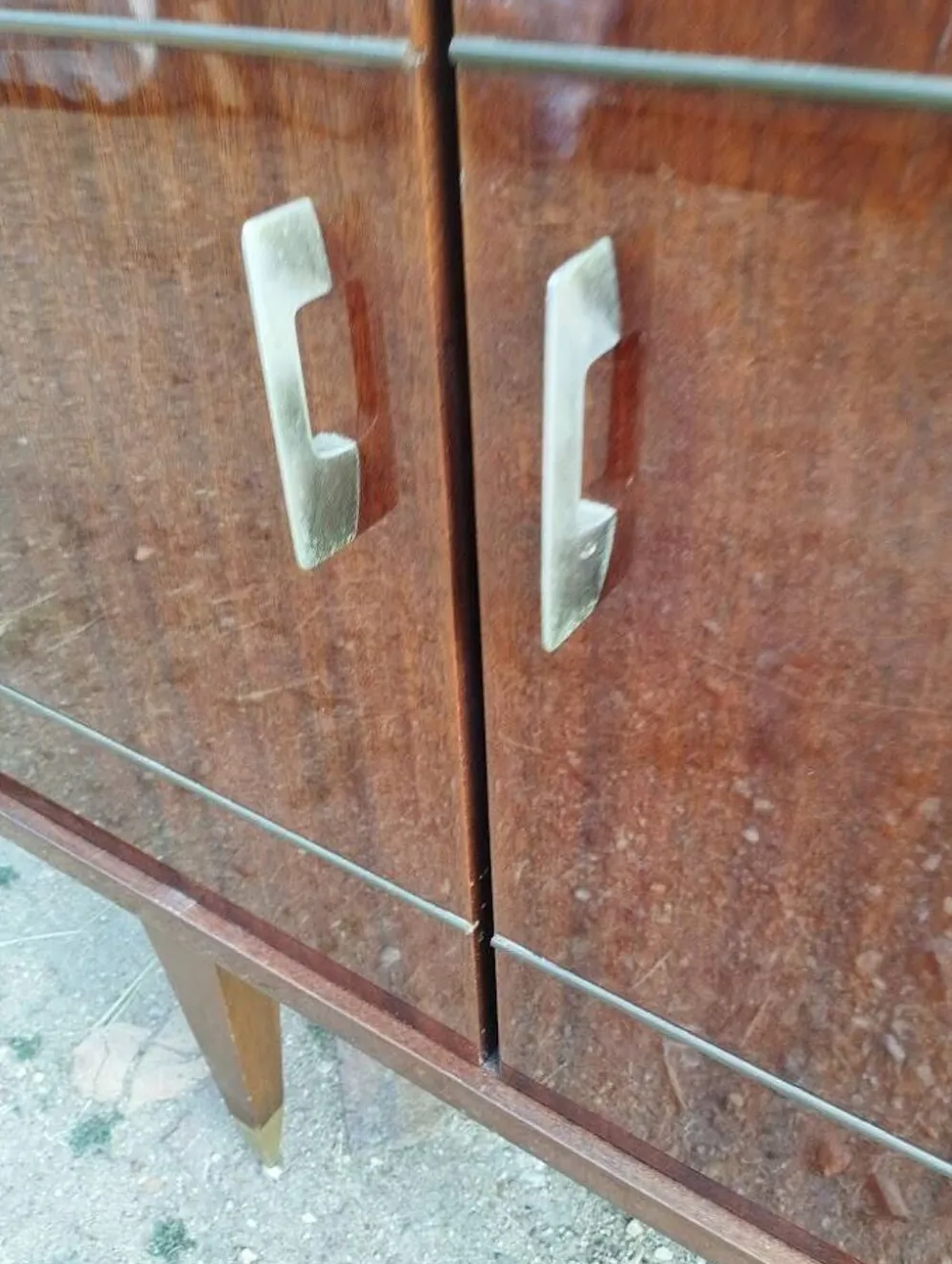 Enfilade Vintage d'Exception en Acajou « Cancale » – SRM – 1962