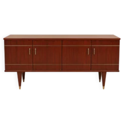 Enfilade Vintage d'Exception en Acajou « Cancale » – SRM – 1962