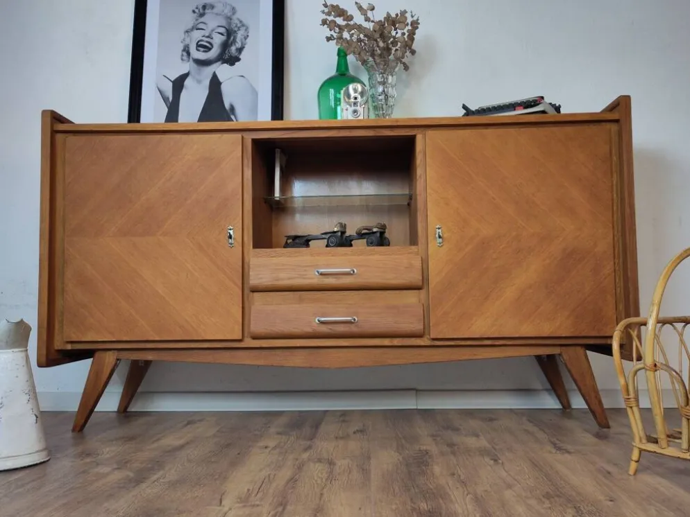 Enfilade vintage en chêne