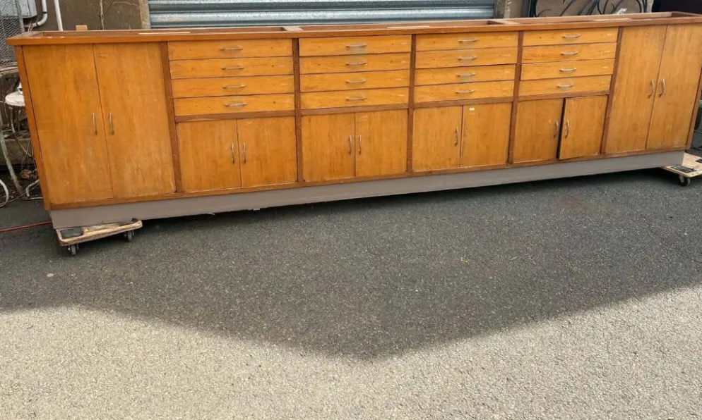 Enfilade vintage en chêne