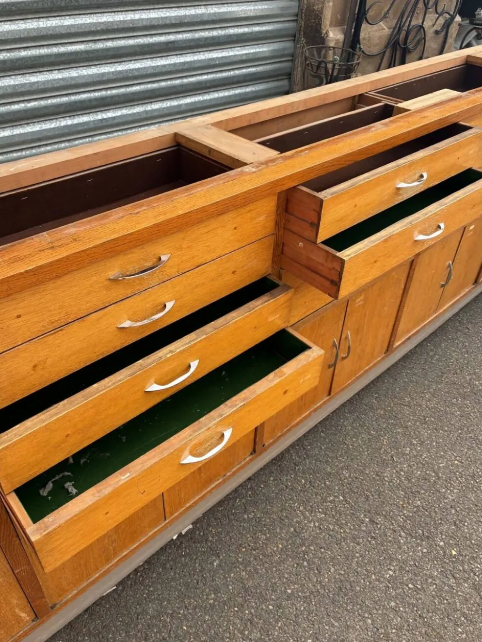 Enfilade vintage en chêne