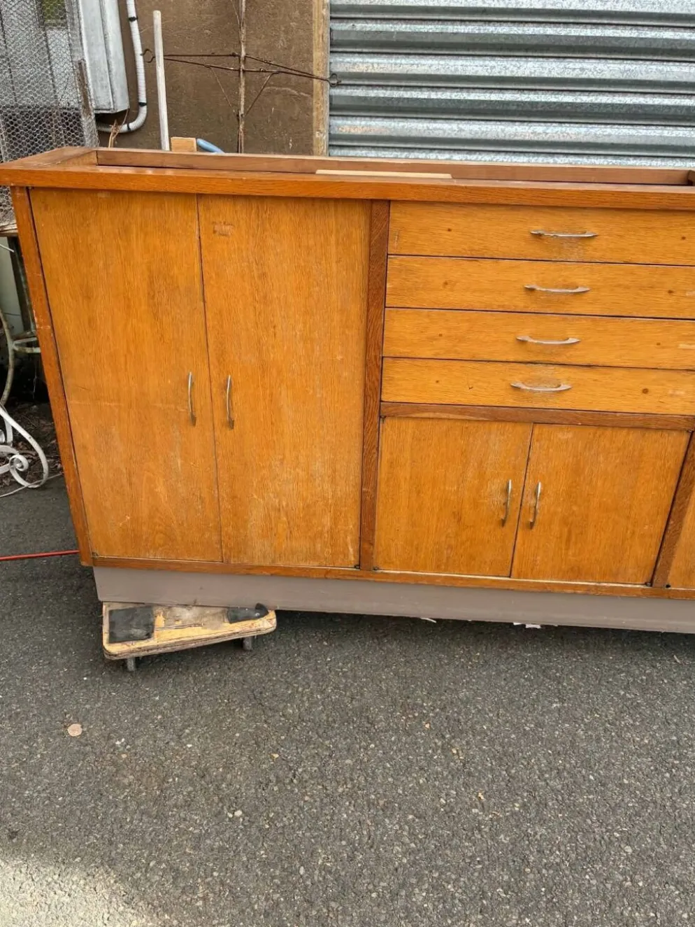 Enfilade vintage en chêne
