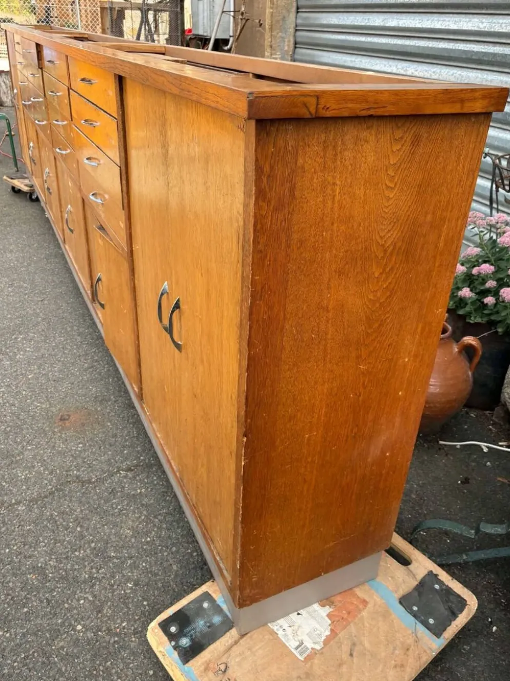 Enfilade vintage en chêne