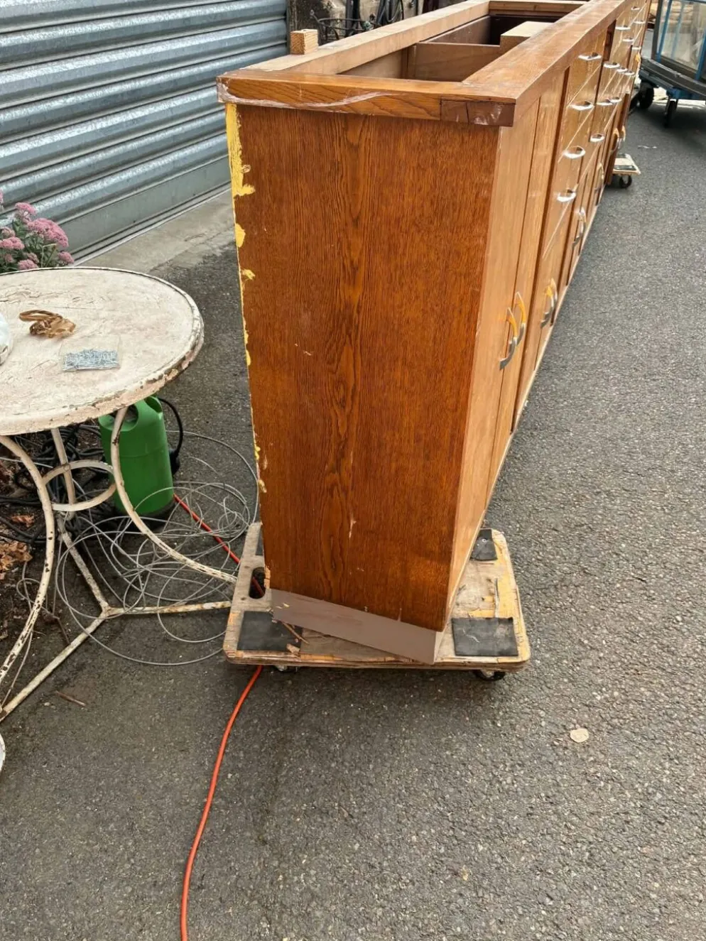 Enfilade vintage en chêne