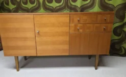 Enfilade vintage en placage teck années 60/70