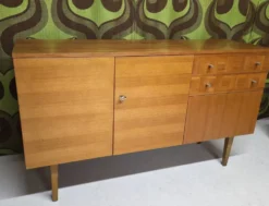 Enfilade vintage en placage teck années 60/70
