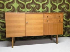 Enfilade vintage en placage teck années 60/70
