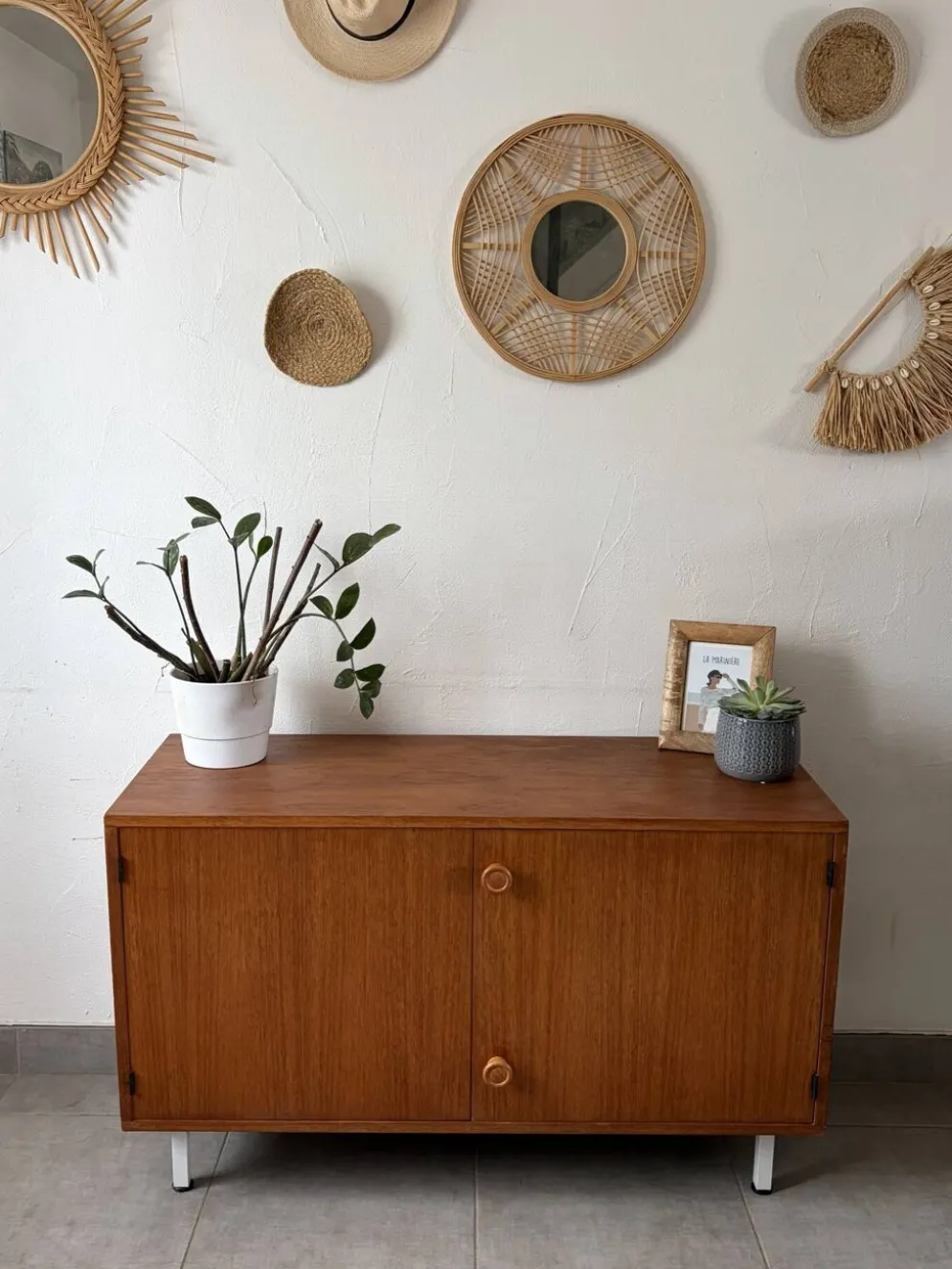 Enfilade vintage en teck