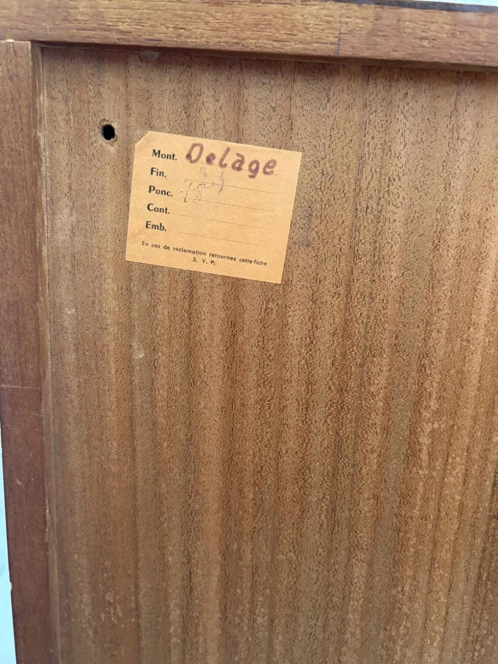 Enfilade vintage en teck