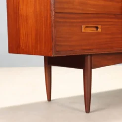 Enfilade vintage en teck avec tiroirs, Royaume-Uni, années 1960
