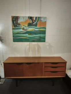 Enfilade vintage en teck Jentique 1960