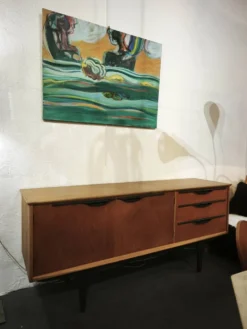 Enfilade vintage en teck Jentique 1960
