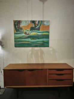 Enfilade vintage en teck Jentique 1960