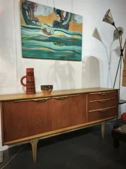 Enfilade vintage en teck Jentique 1960