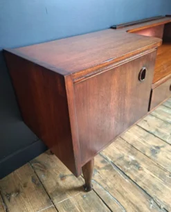 Enfilade vintage en teck, meuble TV ancien