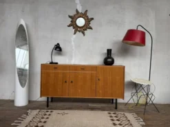 Enfilade vintage look scandinave Pieds métal