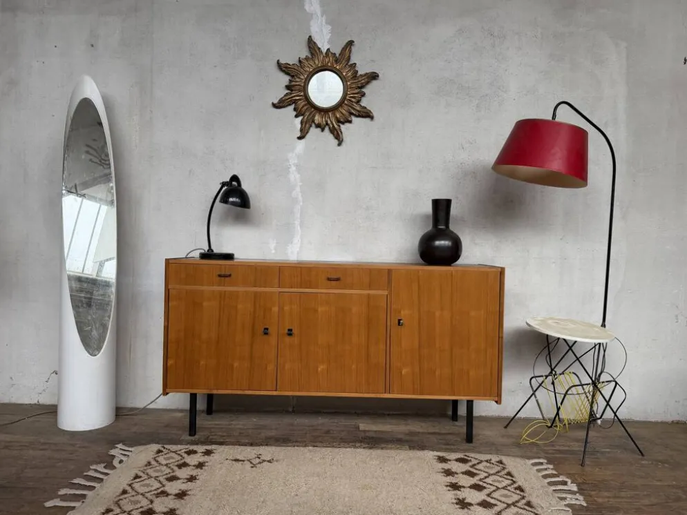 Enfilade vintage look scandinave Pieds métal