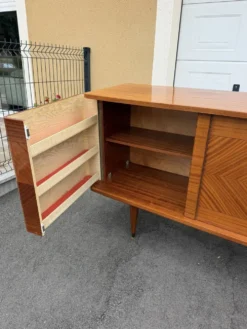 Enfilade Vintage Scandinave en Teck - Années 60/70