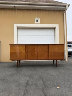 Enfilade Vintage Scandinave en Teck - Années 60/70