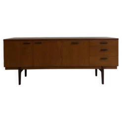 Enfilade vintage Uniflex scandinave en teck – années 60