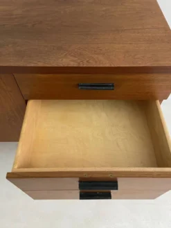 Enfilade vintage Uniflex scandinave en teck – années 60