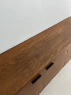 Enfilade vintage Uniflex scandinave en teck – années 60