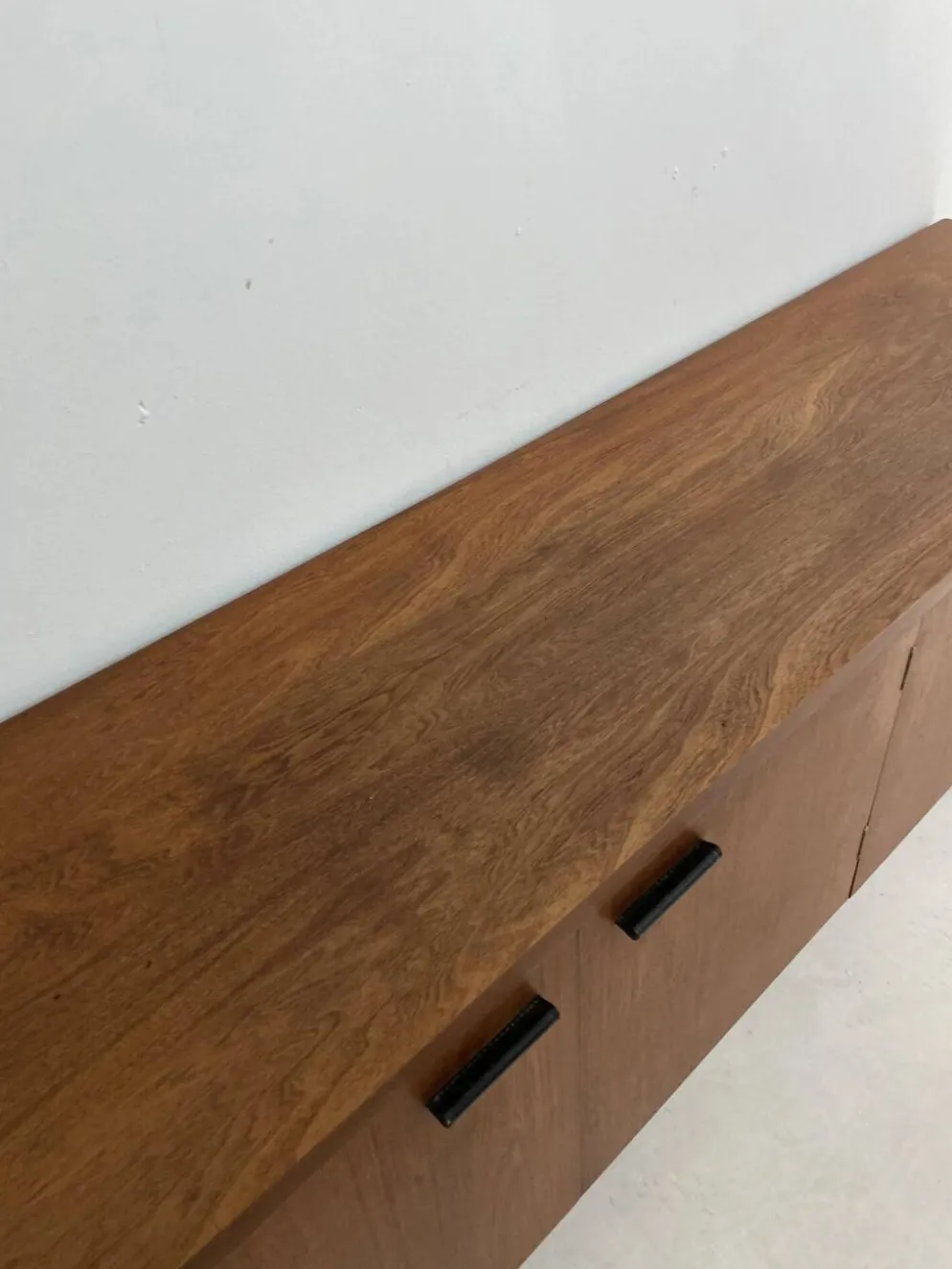 Enfilade vintage Uniflex scandinave en teck – années 60