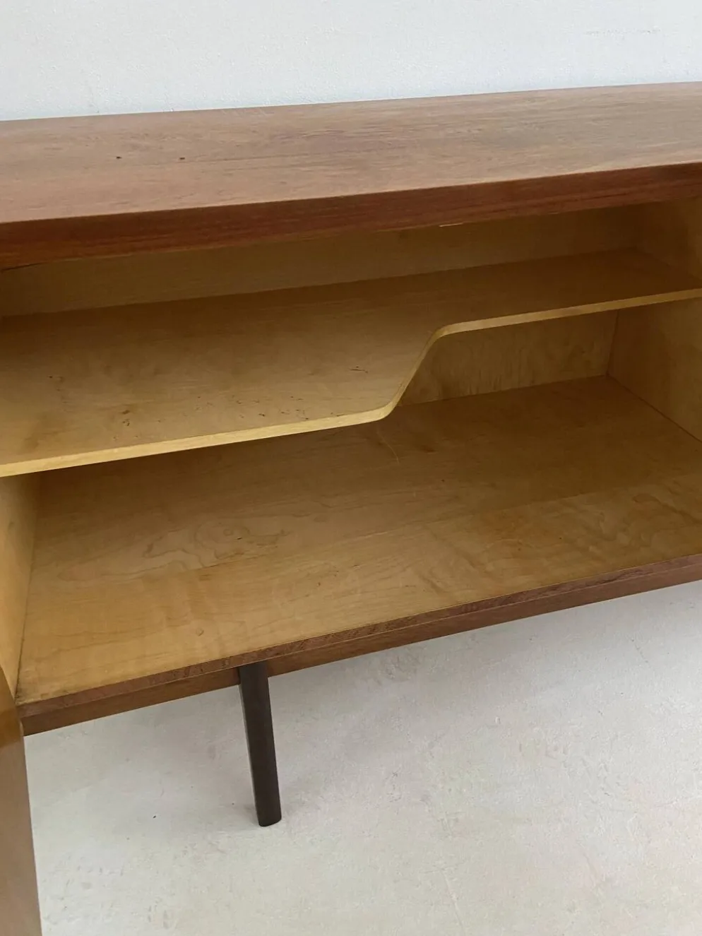 Enfilade vintage Uniflex scandinave en teck – années 60