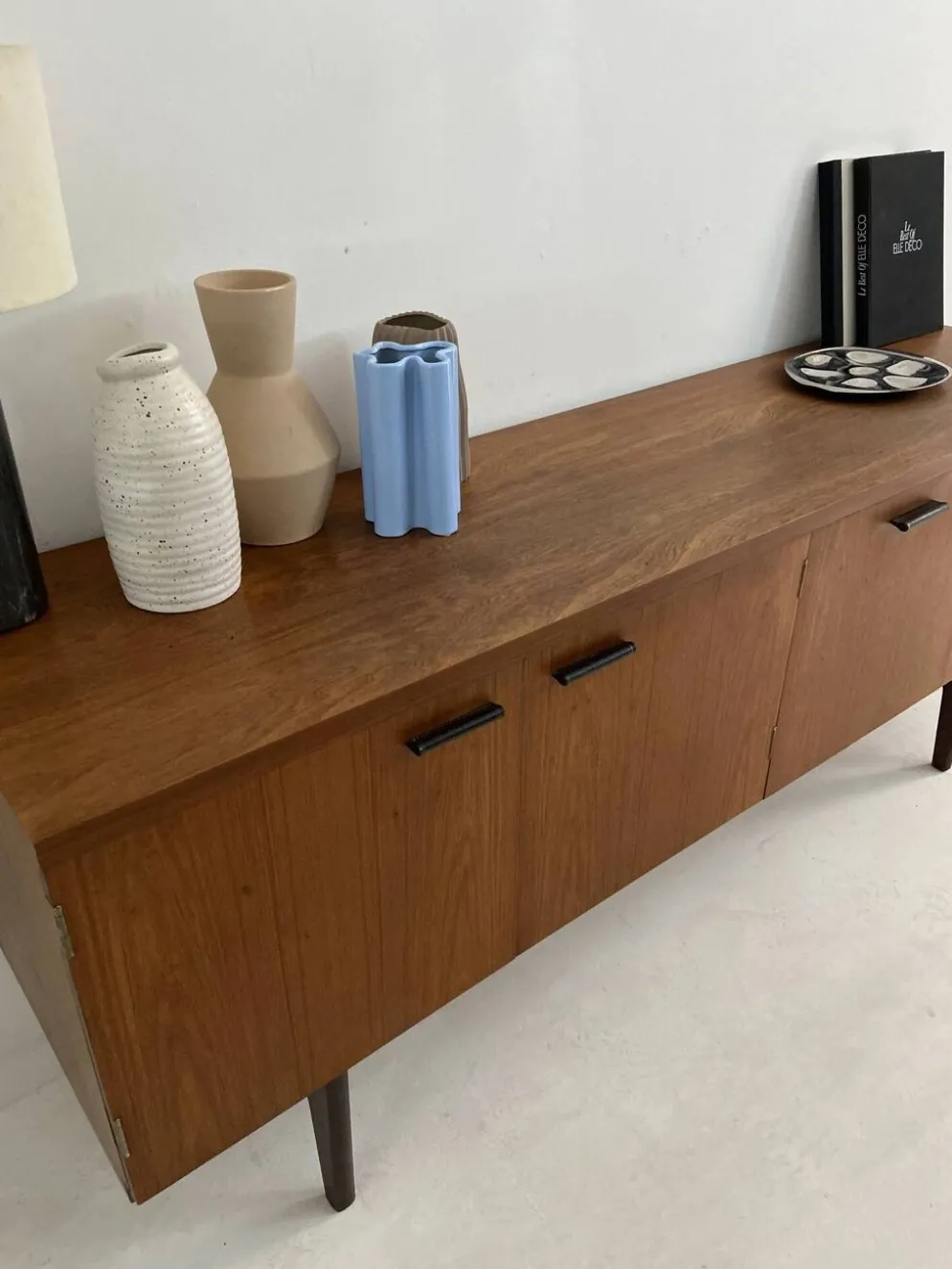 Enfilade vintage Uniflex scandinave en teck – années 60
