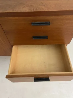 Enfilade vintage Uniflex scandinave en teck – années 60