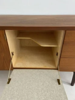 Enfilade vintage Uniflex scandinave en teck – années 60