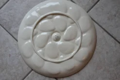Ensemble assiettes et plat à huîtres Salins