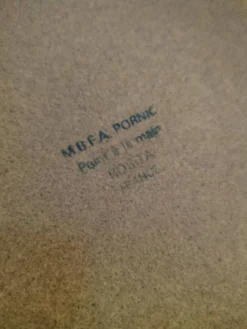 Ensemble 4 assiettes MBFA Pornic modèle Rosita
