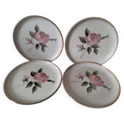 Ensemble 4 assiettes MBFA Pornic modèle Rosita