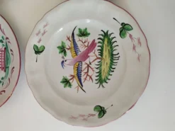 Ensemble 6 assiettes oiseaux et coqs